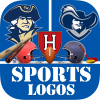 Sports Logos quiz game (University and college sport logo guessing games) cool new and fun games to help you learn the mascots and brands of your favorite professional and collegiate athletics basketball teams